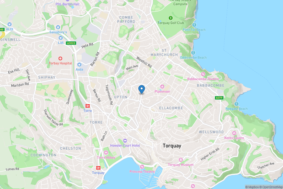 TIS - IH Torquay International School - Open Street Map